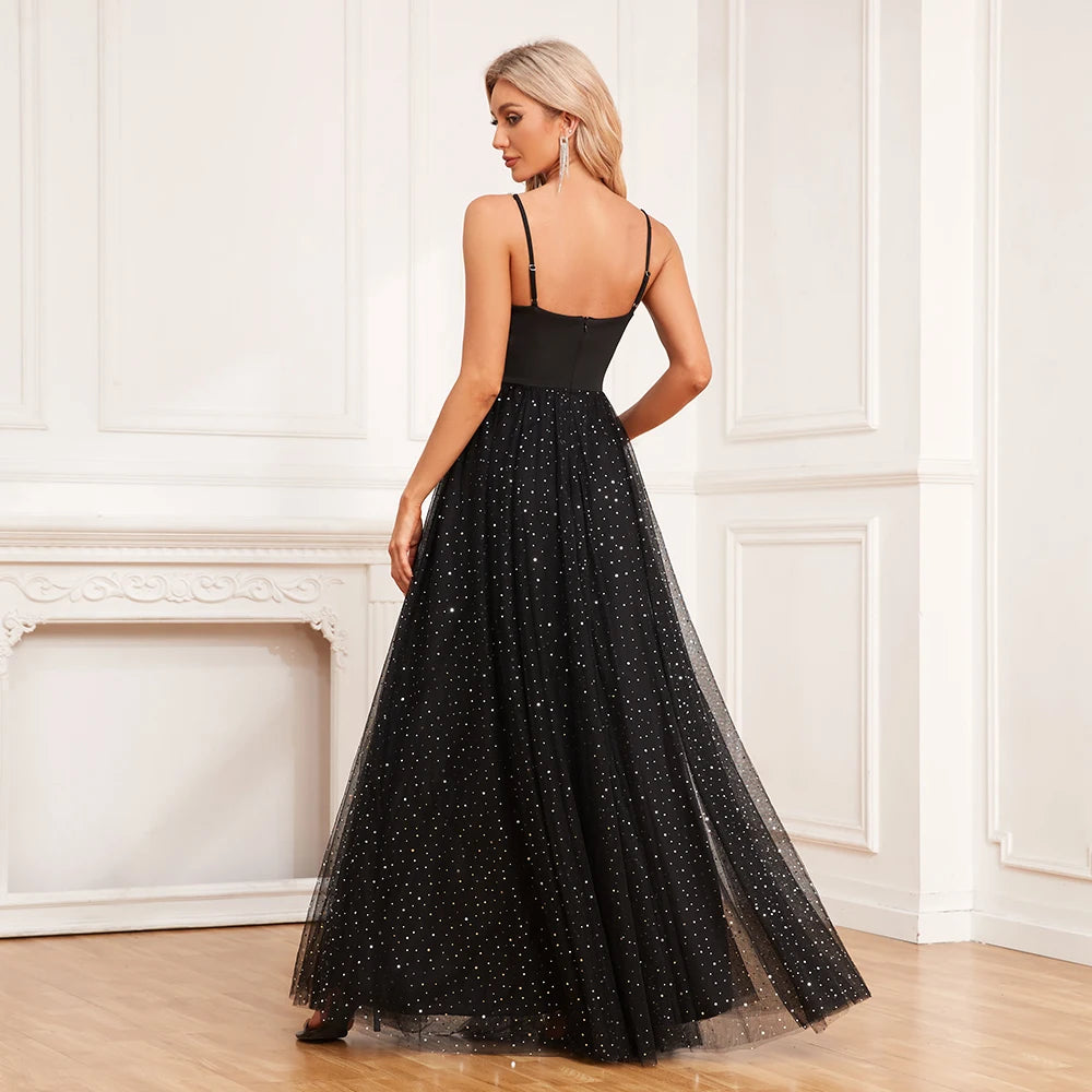 Robe de Soirée en Tulle